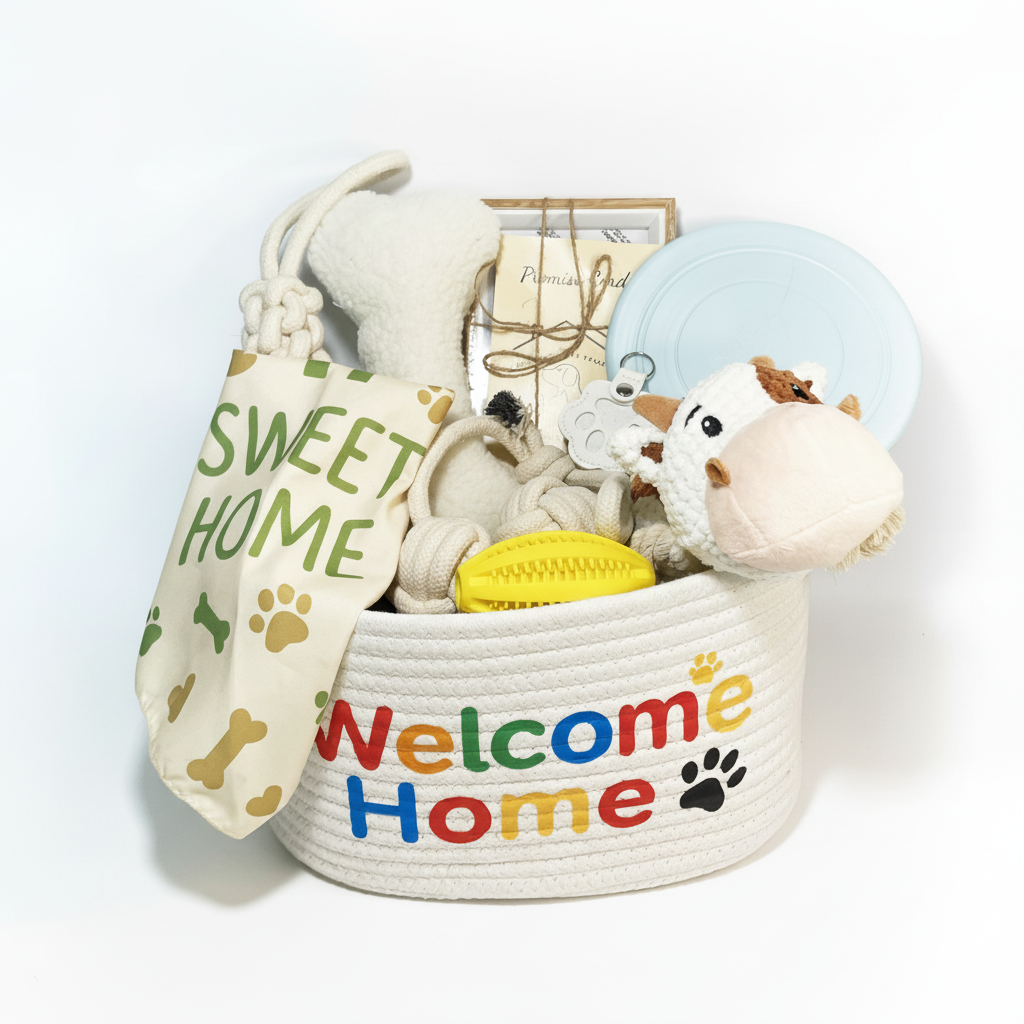 The Dog Welcome Home Gift Kit: Forever Memories & First Promises